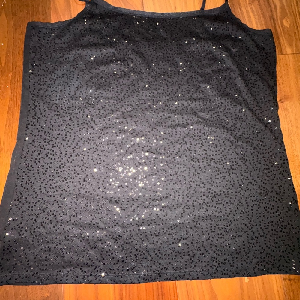 Ann Taylor Elegant Black Camisole XL